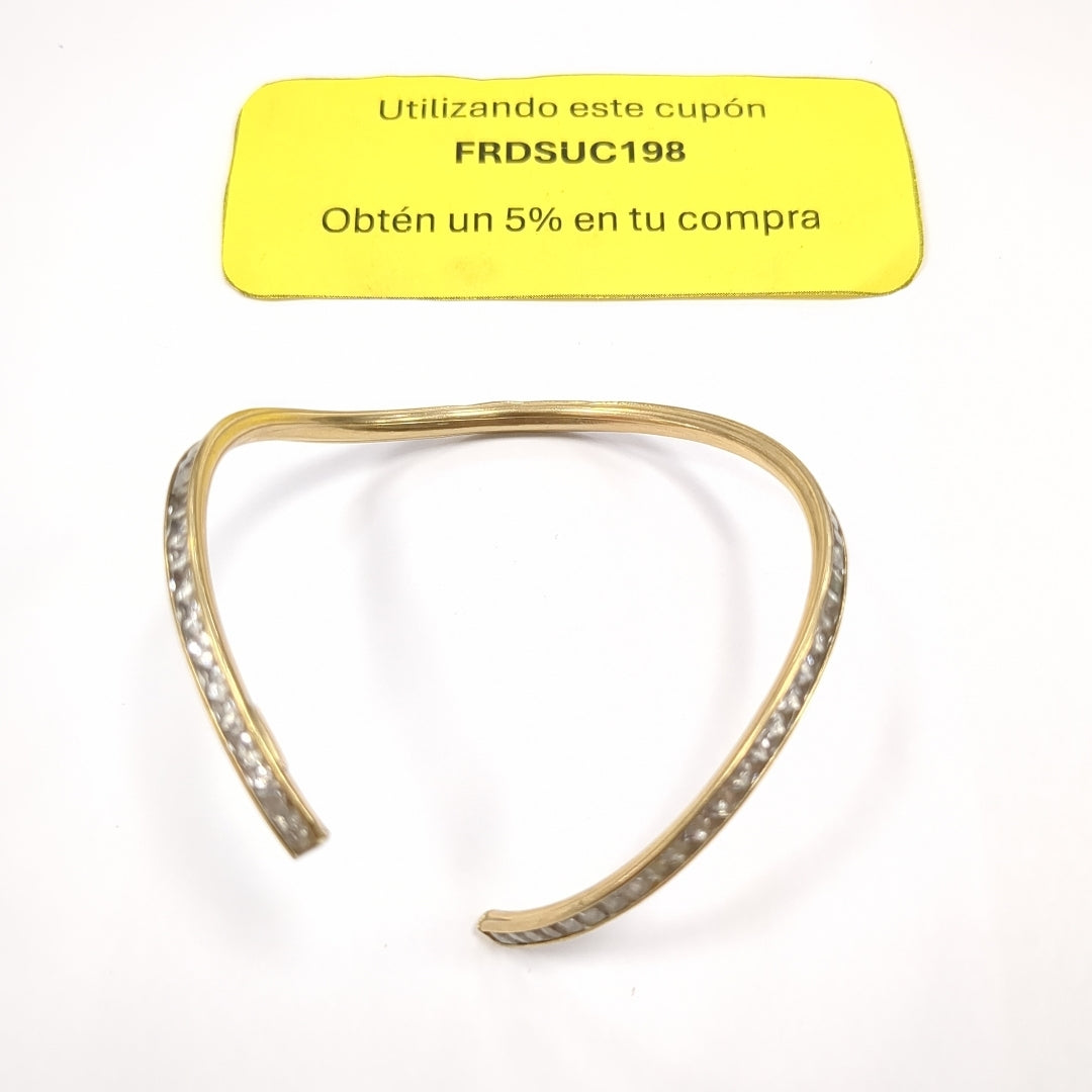 BRAZALETE ORO 10 K 8.4 GRMS (SEMINUEVO)