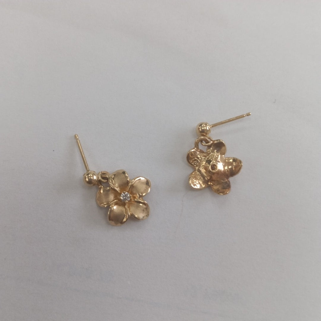 BROQUELES PAR ORO 14 K 1,50 GRMS (SEMINUEVO)