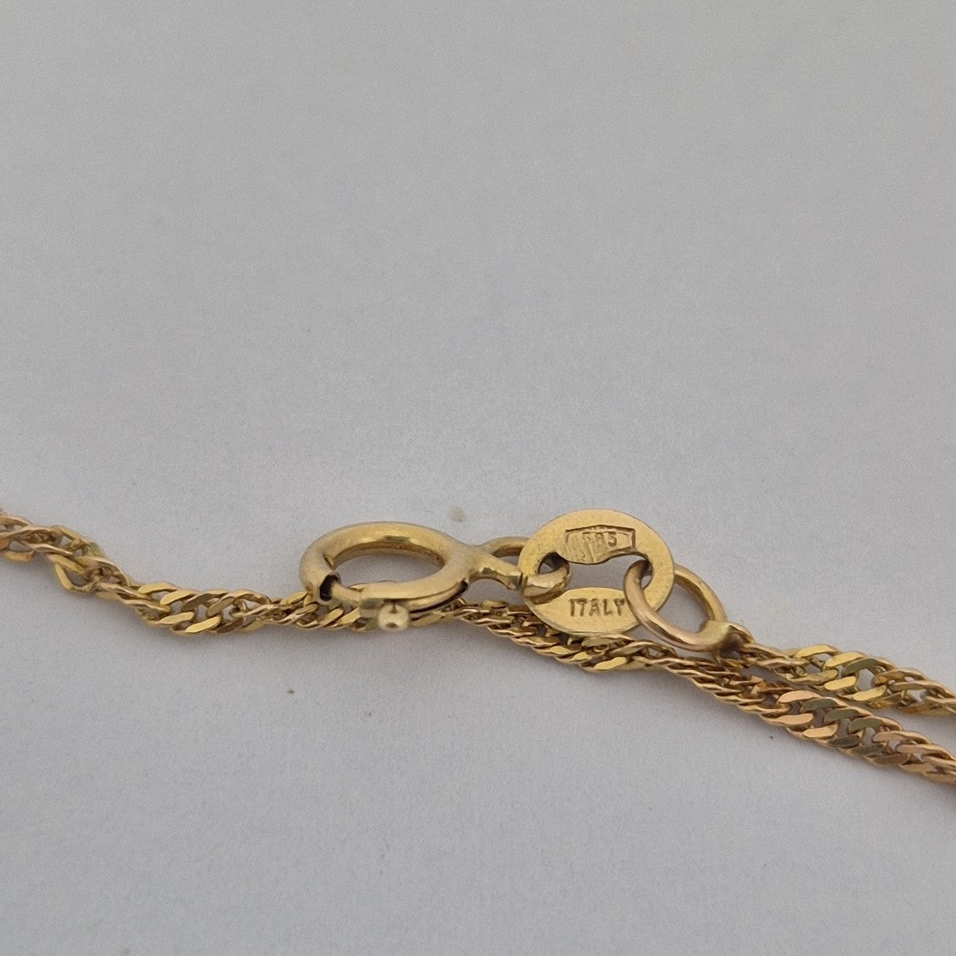 CADENA ORO 14 K 2,60 GRMS (SEMINUEVO)