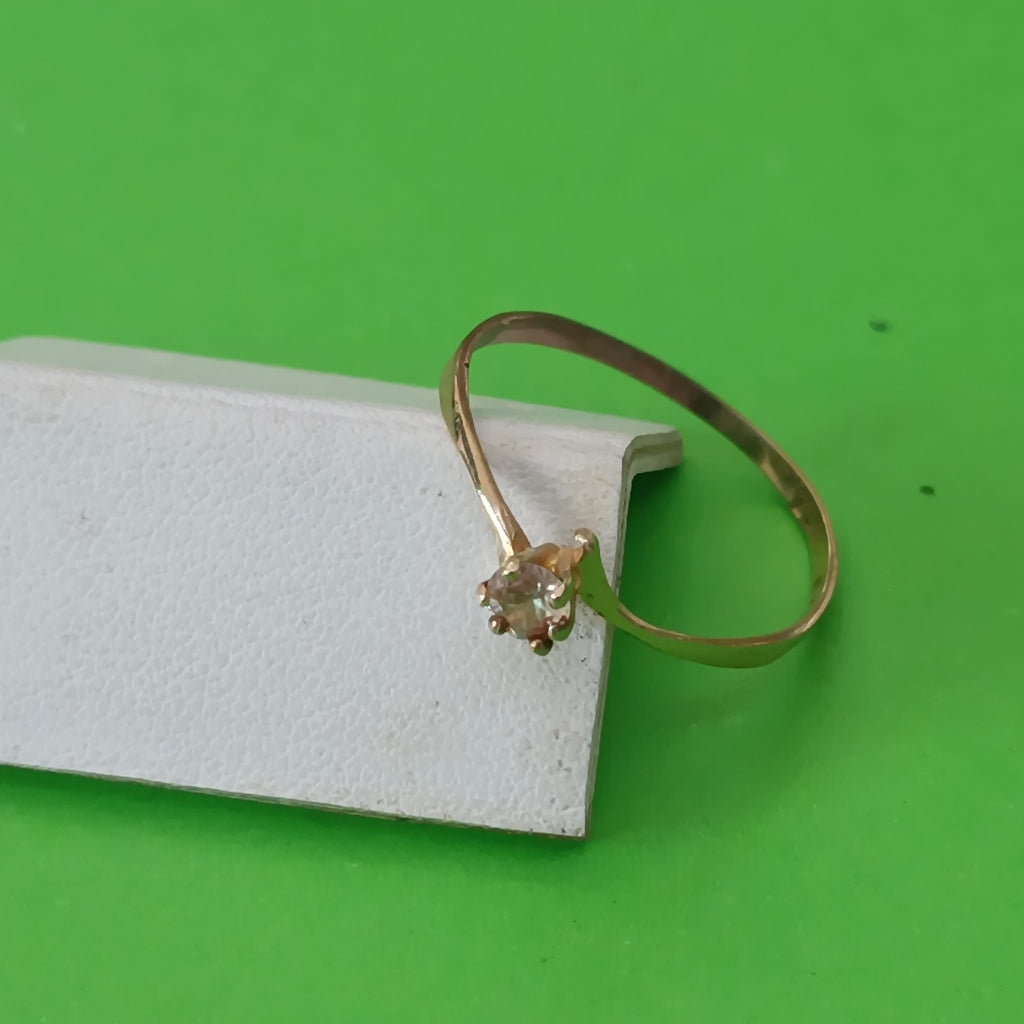 ANILLO ORO 10 K 0.7 GRMS (SEMINUEVO)