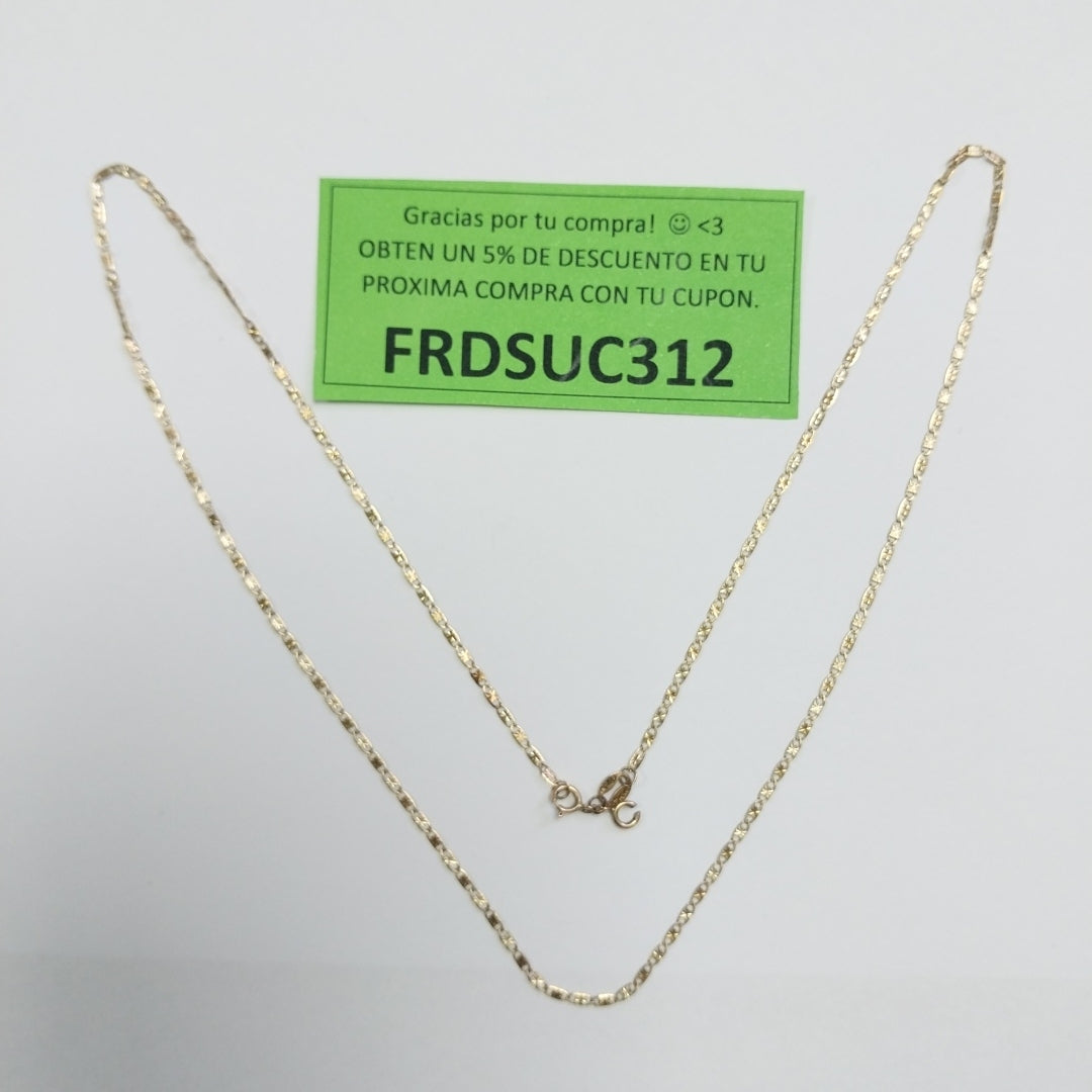 CADENA ORO 10 K 1,70 GRMS (SEMINUEVO)