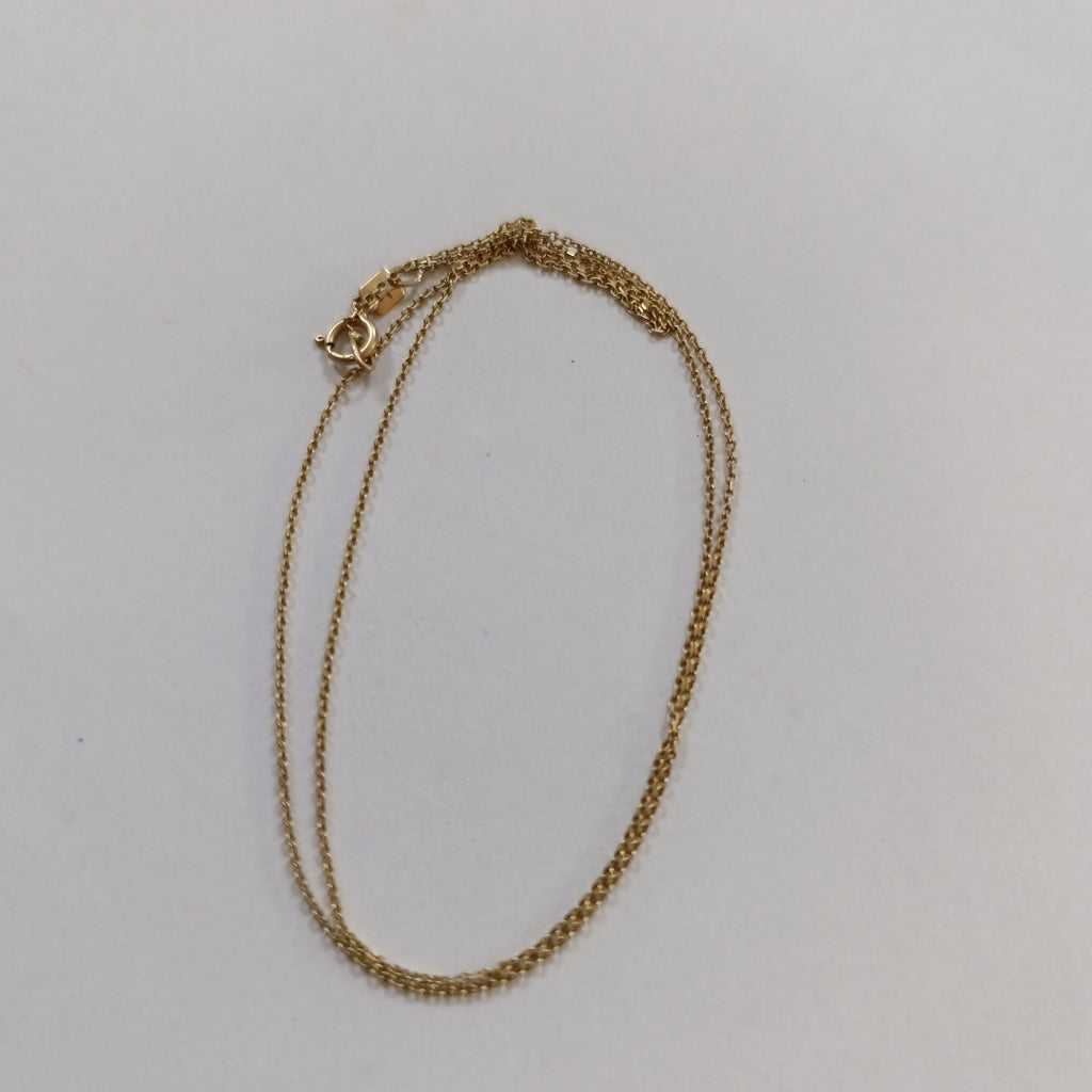 CADENA ORO 14 K 1,70 GRMS (SEMINUEVO)