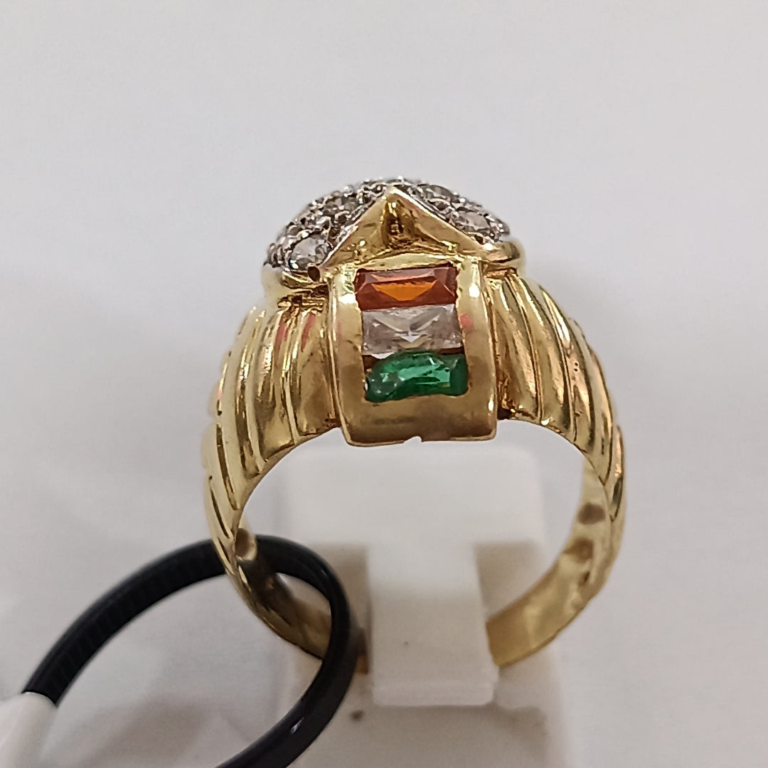 ANILLO ORO 18 K 7,50 GRMS (SEMINUEVO)