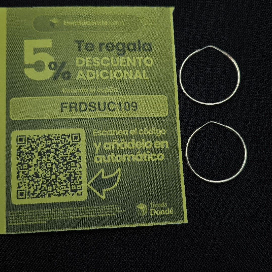 ARRACADAS PAR ORO 10 K 1.4 GRMS (SEMINUEVO)