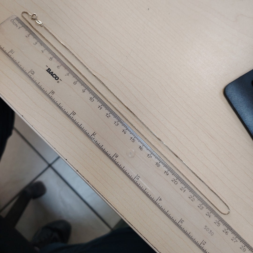CADENA ORO 14 K 2.4 GRMS (SEMINUEVO)