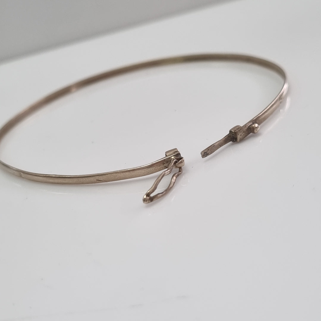 PULSERA RIGIDA ORO 8 K 4.2 GRMS (SEMINUEVO)