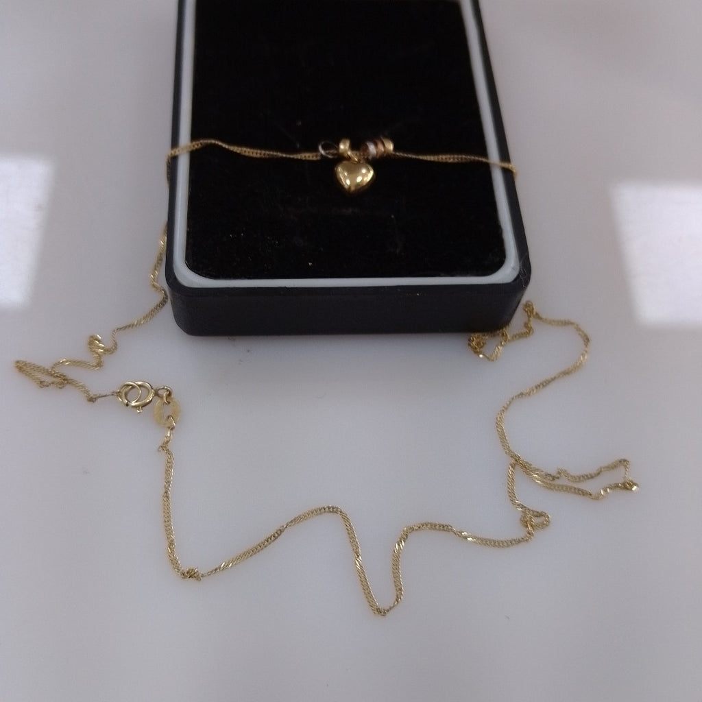 CADENA, DIJE ORO 10 K 1.5 GRMS (SEMINUEVO)