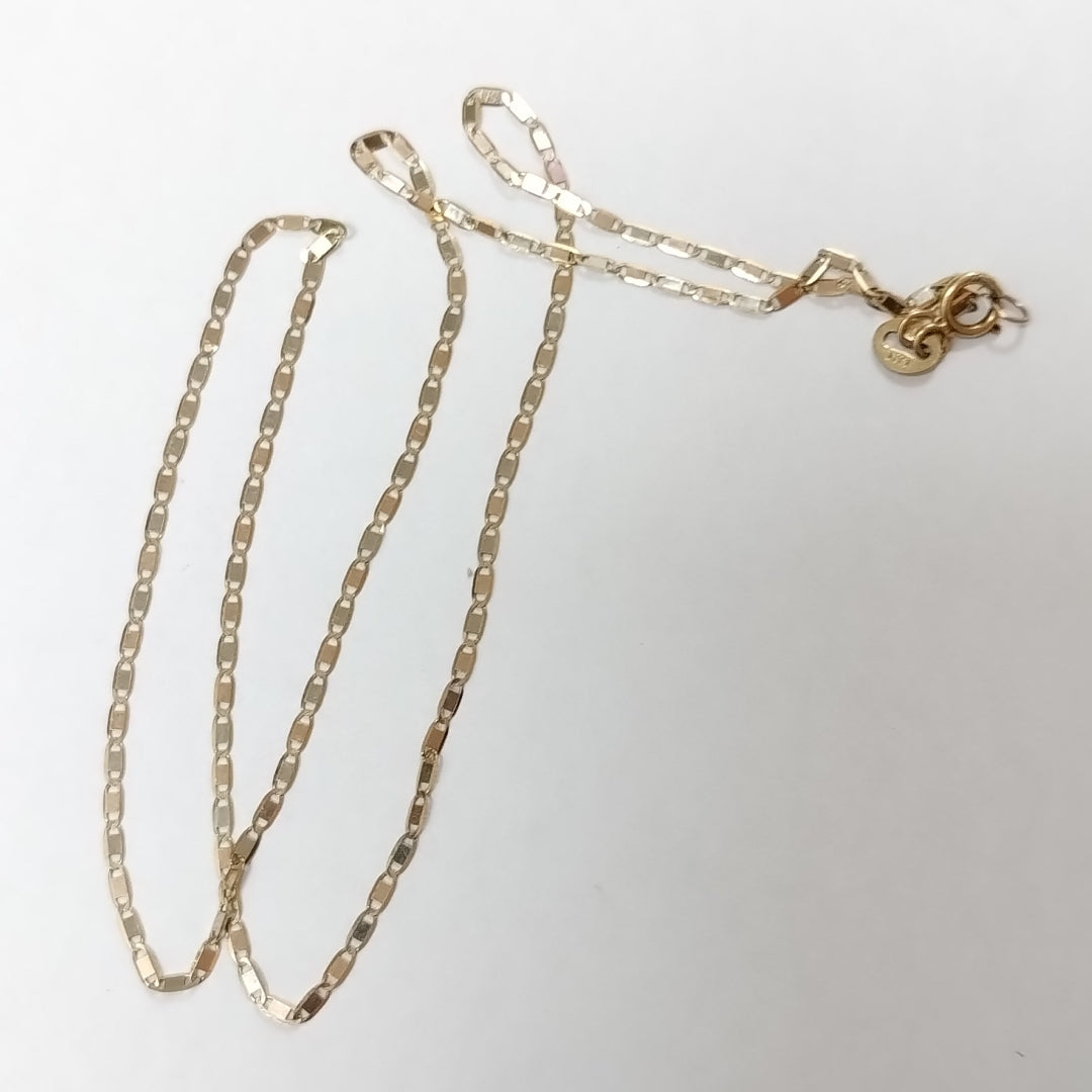 CADENA ORO 14 K 1.1 GRMS (SEMINUEVO)