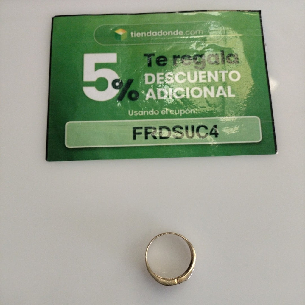 ANILLO ORO 14 K 4 GRMS (SEMINUEVO)