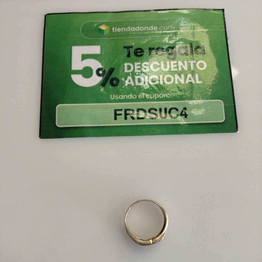 ANILLO ORO 14 K 4 GRMS (SEMINUEVO)