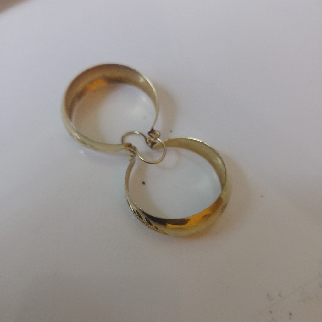 ARRACADAS PAR ORO 14 K 4.9 GRMS (SEMINUEVO)