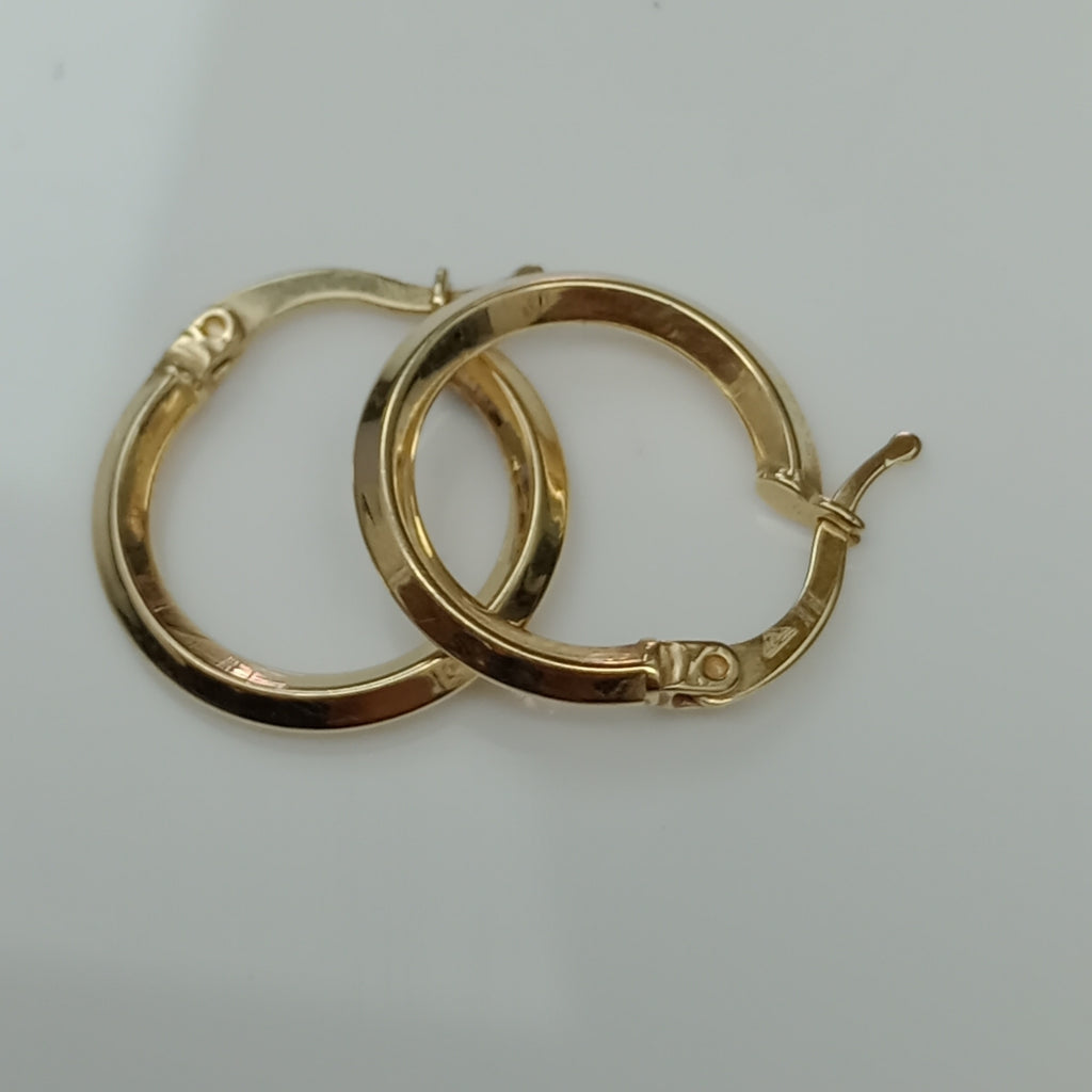 ARRACADAS PAR ORO 14 K 1.3 GRMS (SEMINUEVO)
