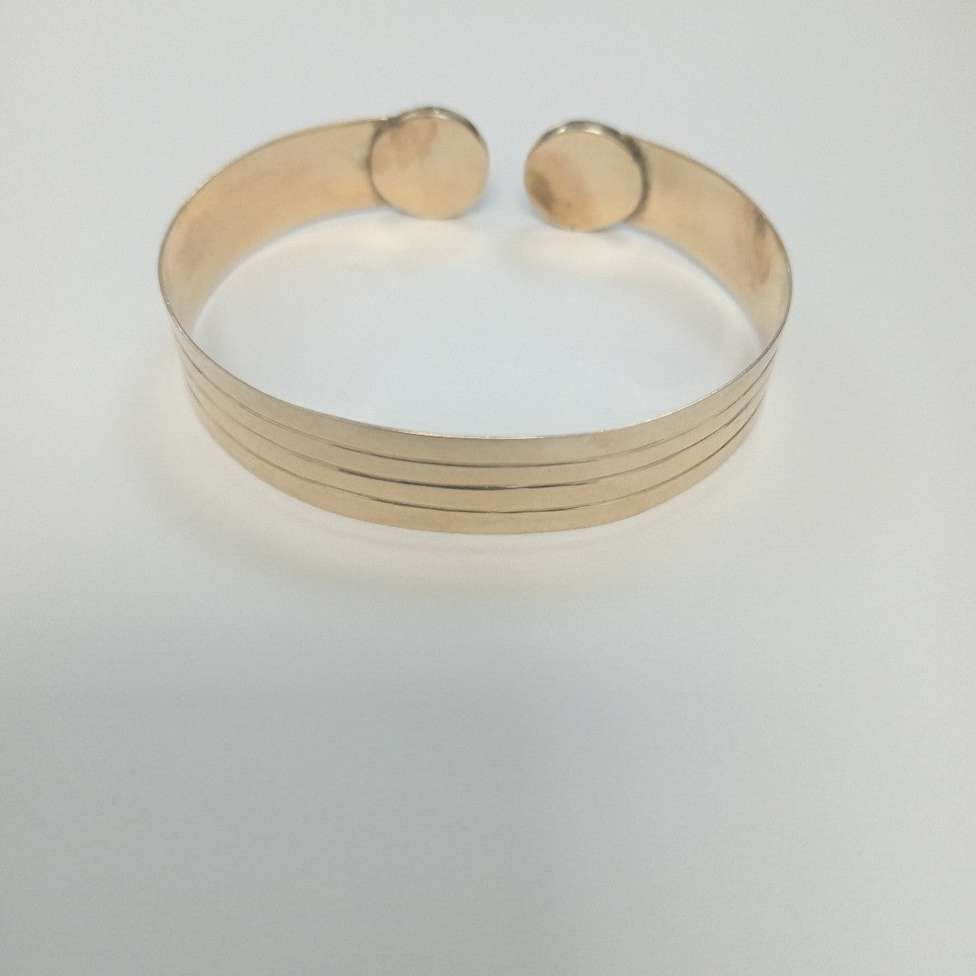 PULSERA RIGIDA ORO 14 K 22.7 GRMS (SEMINUEVO)