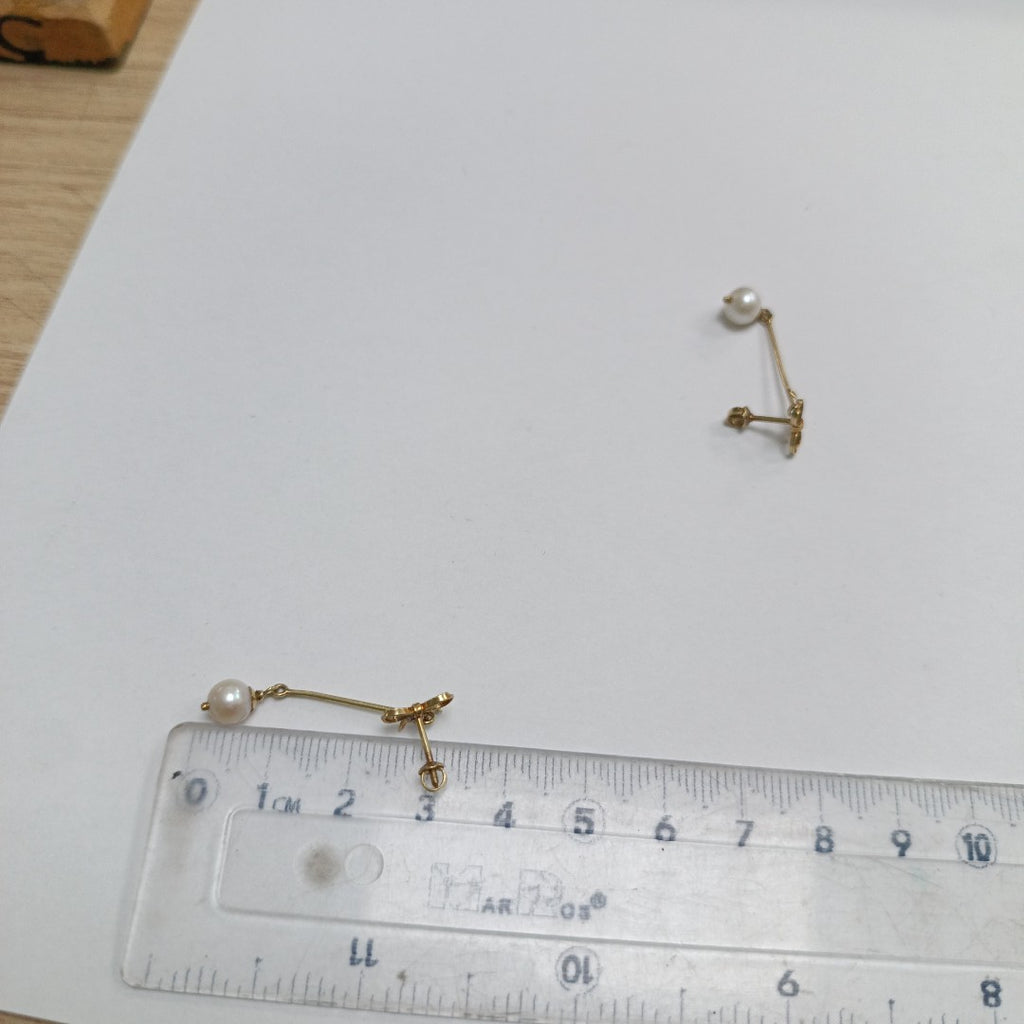 ARETES PAR ORO 10 K 1,80 GRMS (SEMINUEVO)