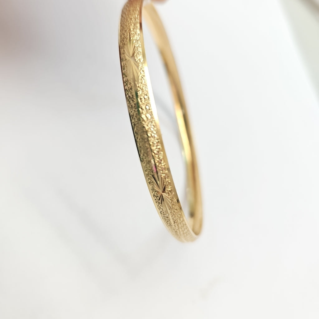 PULSERA RIGIDA ORO 14 K 9 GRMS (SEMINUEVO)