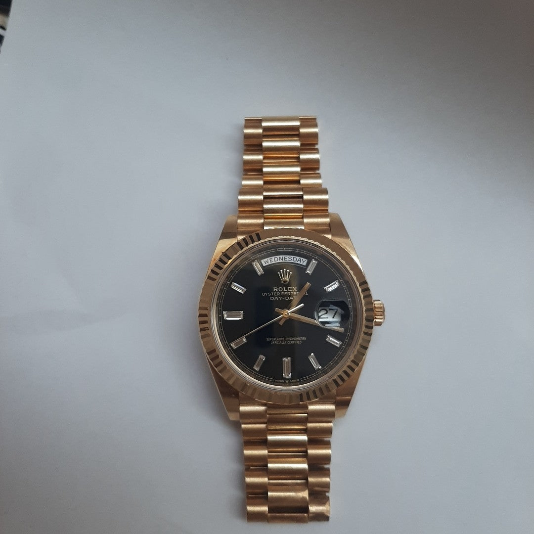 RELOJ CAJA Y PULSO ORO ORO 18 K 208,30 GRMS (SEMINUEVO)