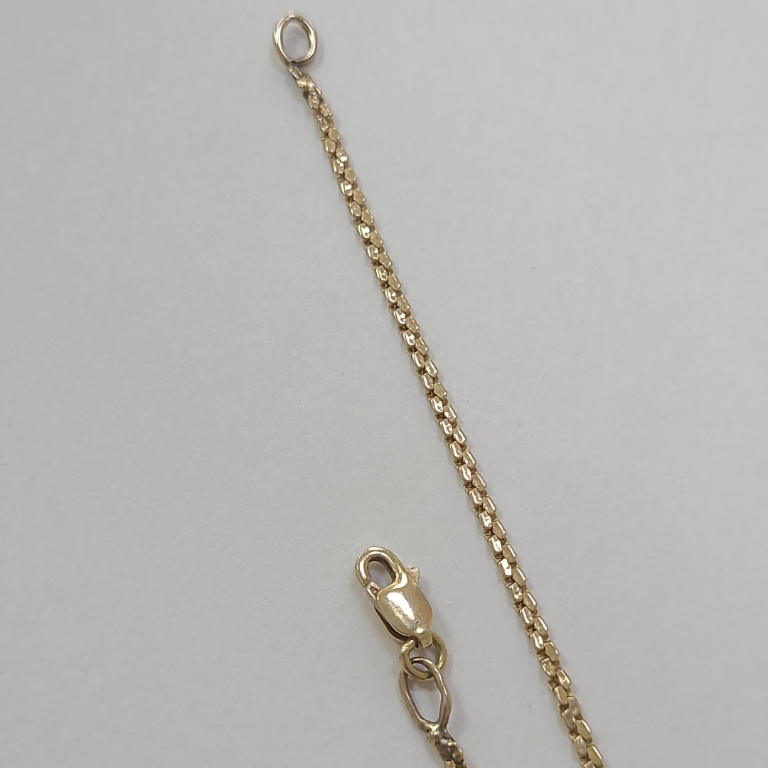 CADENA ORO 14 K 3.5 GRMS (SEMINUEVO)
