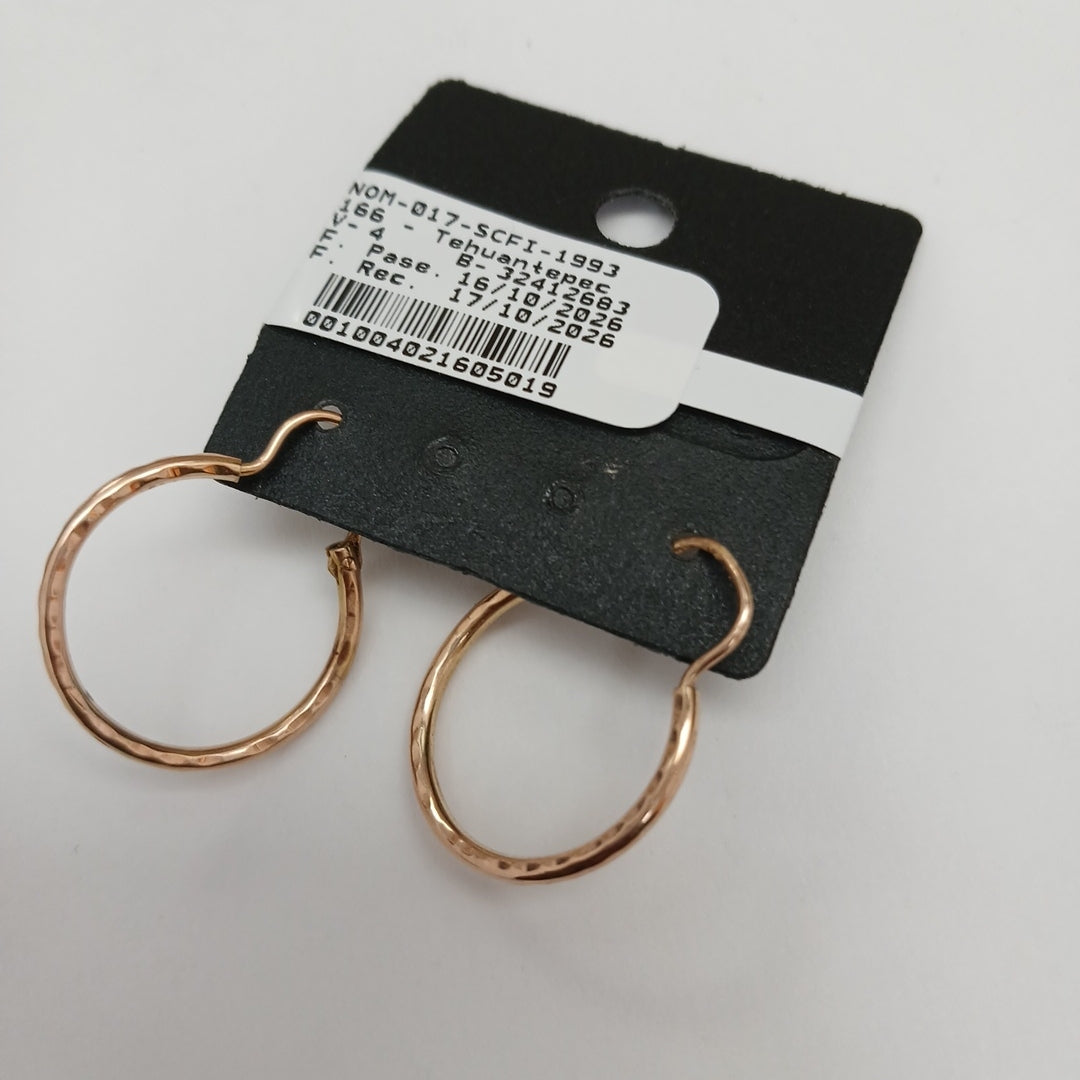 ARRACADAS PAR ORO 8 K 1.6 GRMS (SEMINUEVO)
