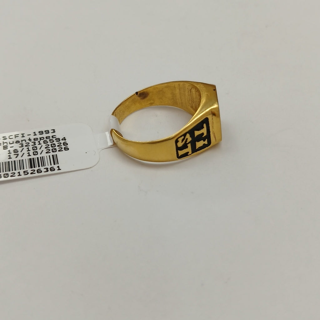 ANILLO DE GRADUACIÓN ORO 10 K 4.6 GRMS (SEMINUEVO)