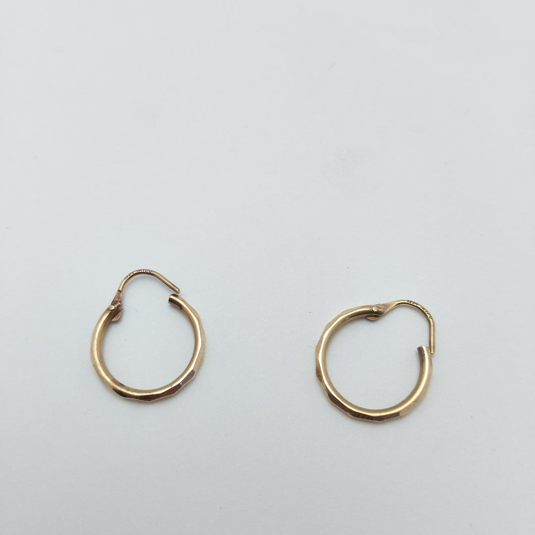 ARRACADAS PAR ORO 14 K 0.9 GRMS (SEMINUEVO)
