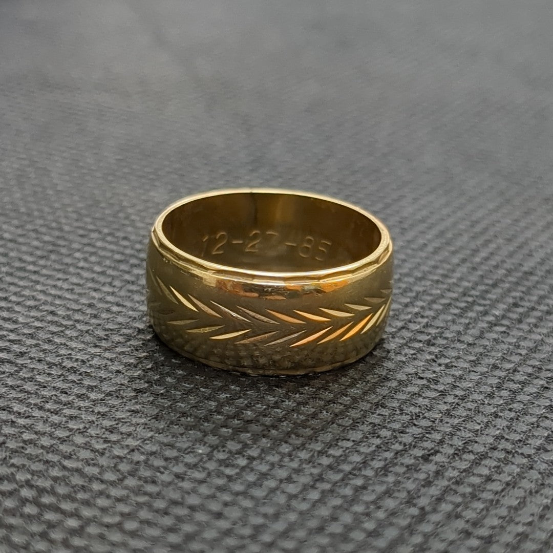 ARGOLLA ORO 14 K 7.7 GRMS (SEMINUEVO)