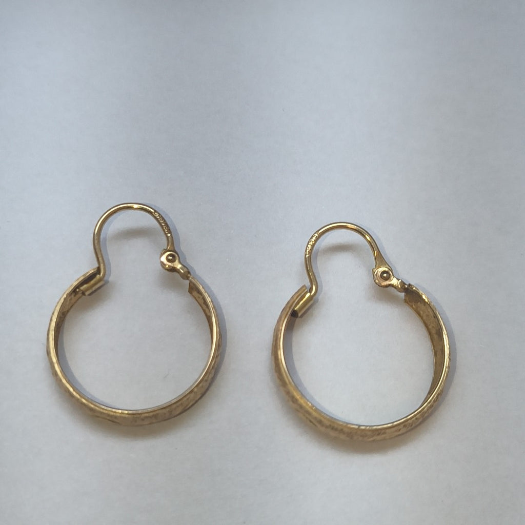 ARRACADAS PAR ORO 10 K 1,80 GRMS (SEMINUEVO)