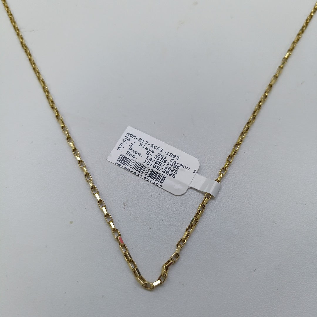 CADENA ORO 14 K 3.7 GRMS (SEMINUEVO)