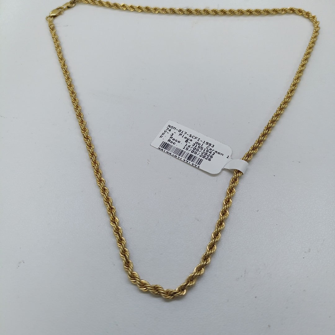 CADENA ORO 14 K 5.3 GRMS (SEMINUEVO)