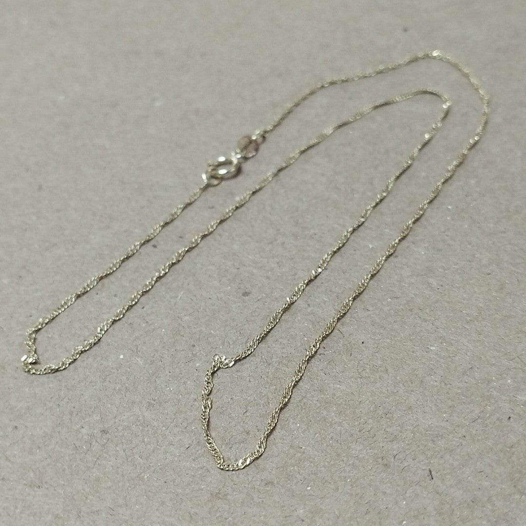 CADENA ORO 10 K 0,90 GRMS (SEMINUEVO)