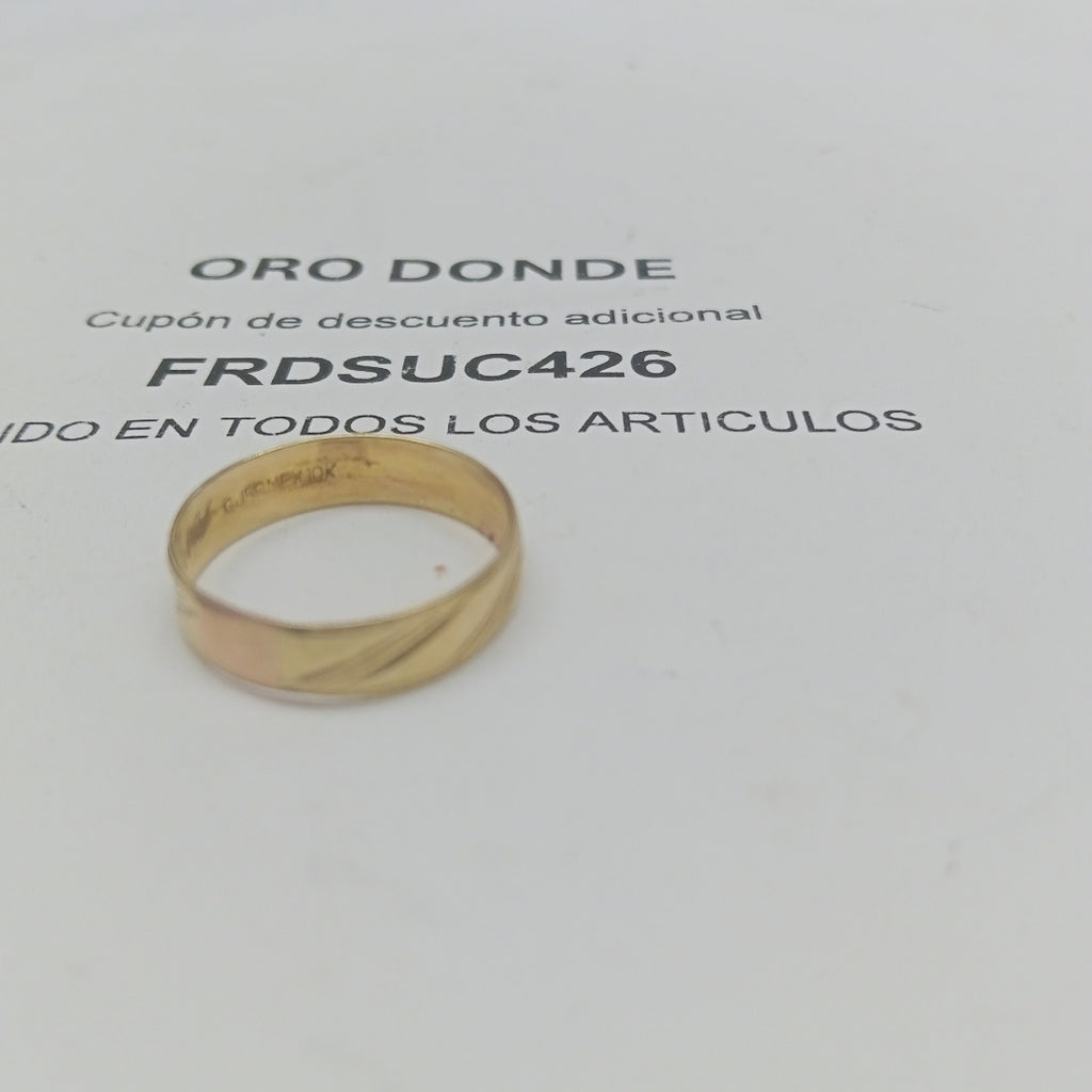 ARGOLLA ORO 8 K 1.3 GRMS (SEMINUEVO)