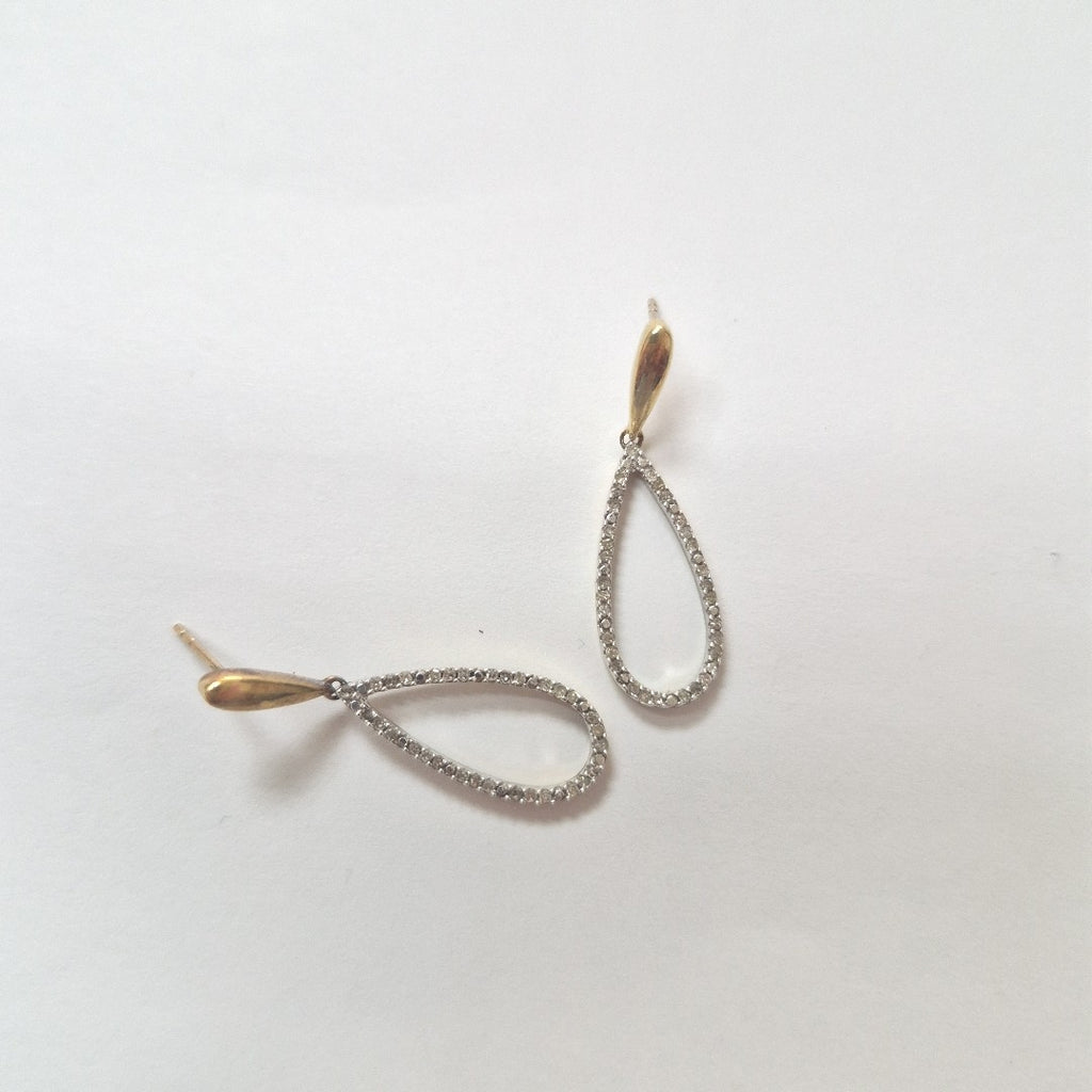 ARETES PAR ORO 10 K 3,00 GRMS (SEMINUEVO)