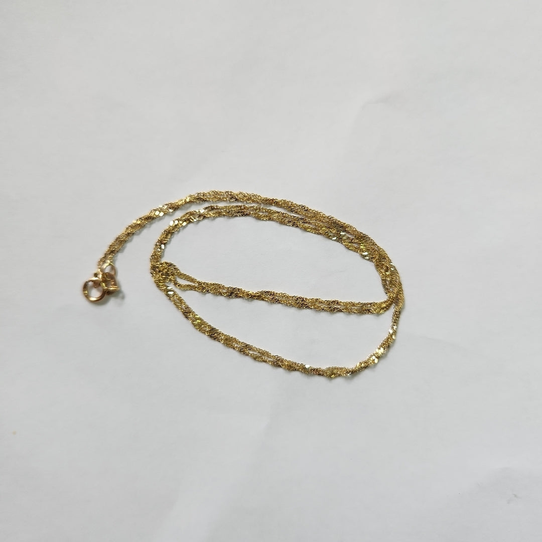 CADENA ORO 14 K 1.1 GRMS (SEMINUEVO)