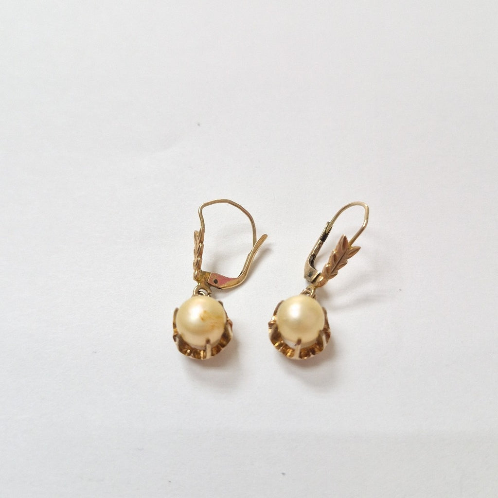 ARETES PAR ORO 14 K 3.2 GRMS (SEMINUEVO)