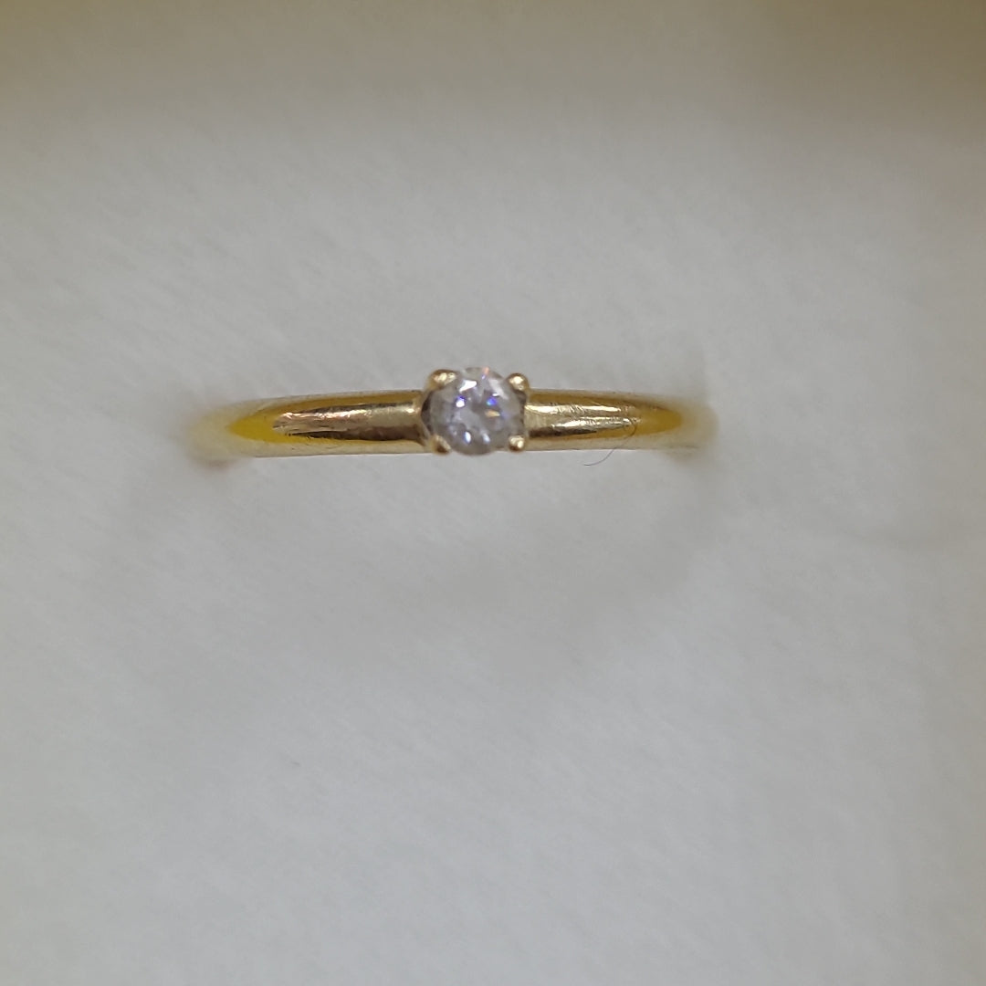 ANILLITO ORO 14 K 2.3 GRMS (SEMINUEVO)
