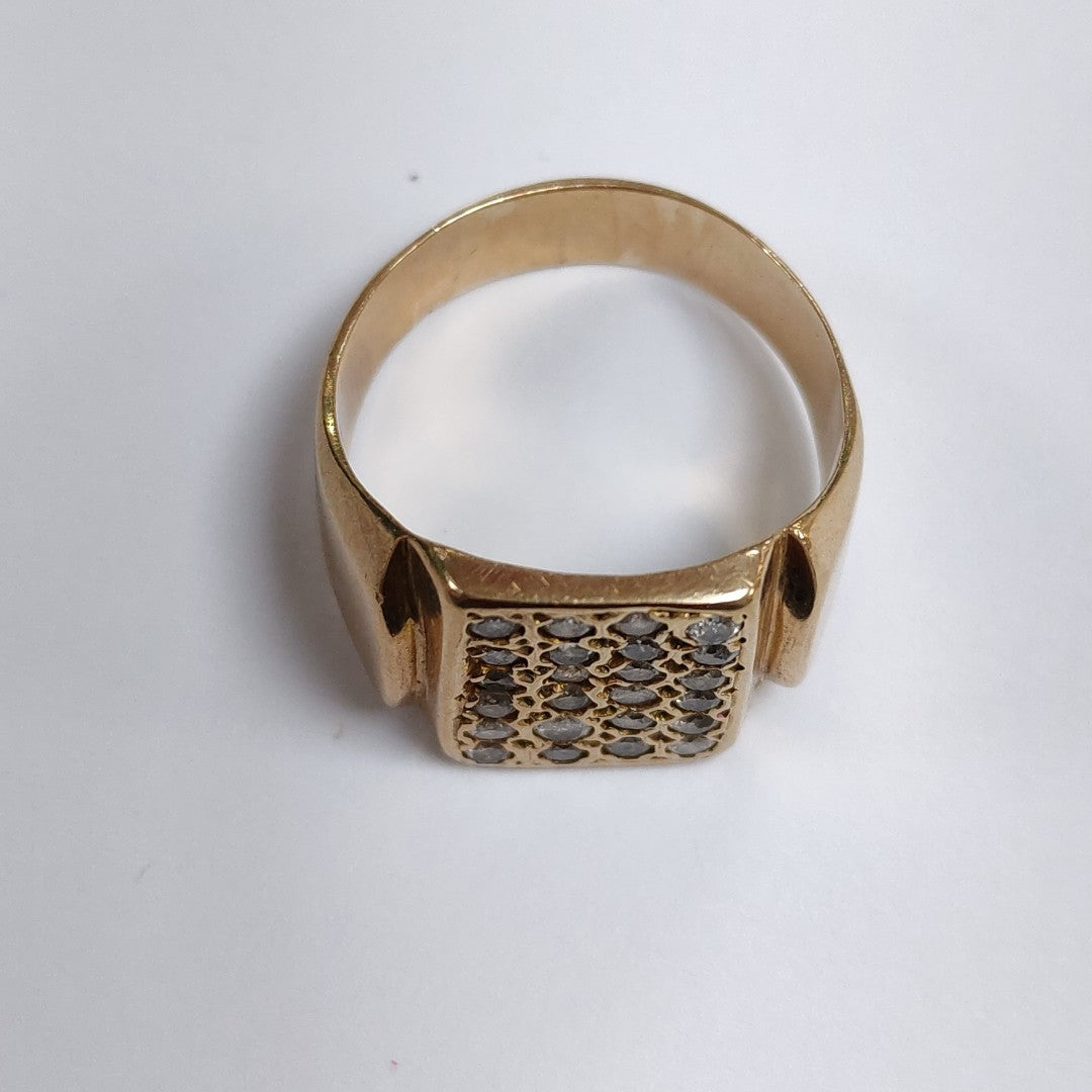 ANILLO ORO 10 K 9 GRMS (SEMINUEVO)