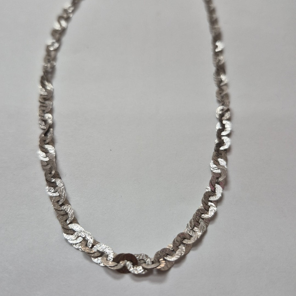 CADENA ORO BLANCO 14 K 10,70 GRMS (SEMINUEVO)