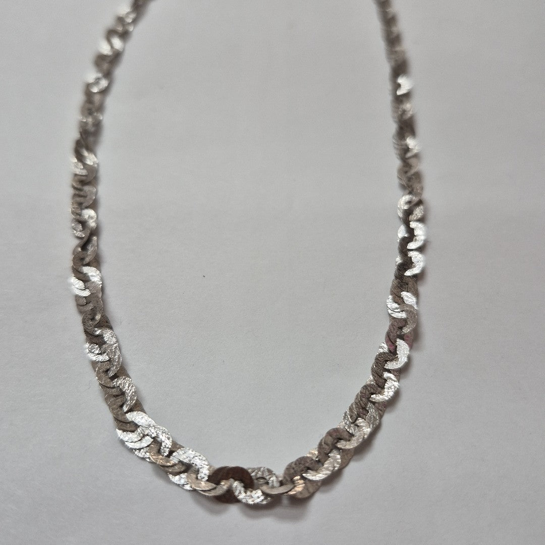 CADENA ORO BLANCO 14 K 10,70 GRMS (SEMINUEVO)