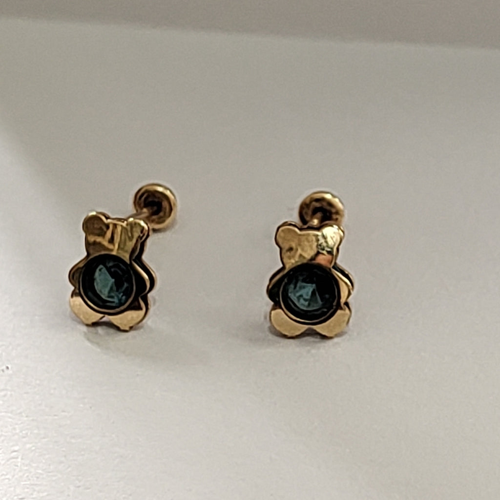 BROQUELES PAR ORO 10 K 0.5 GRMS (SEMINUEVO)