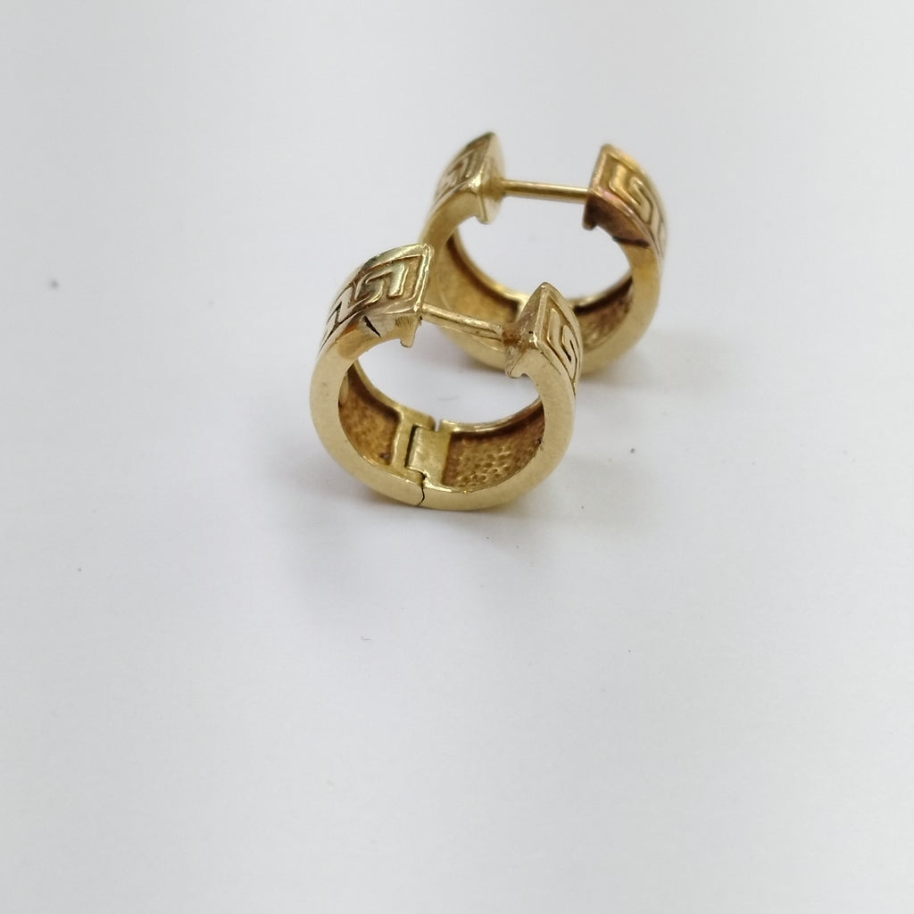 ARRACADAS PAR ORO 14 K 5,90 GRMS (SEMINUEVO)