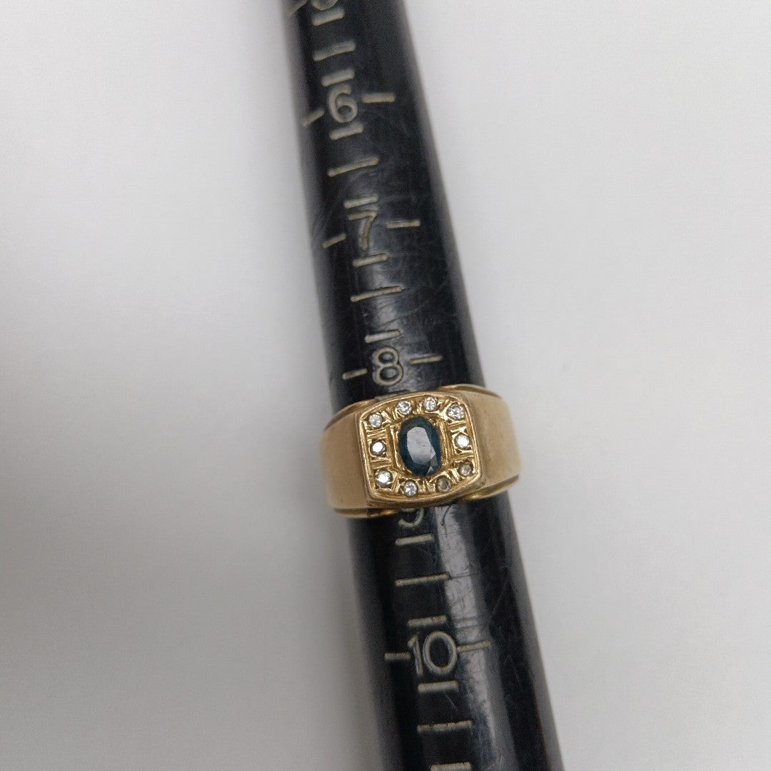 ANILLO ORO 10 K 13,70 GRMS (SEMINUEVO)