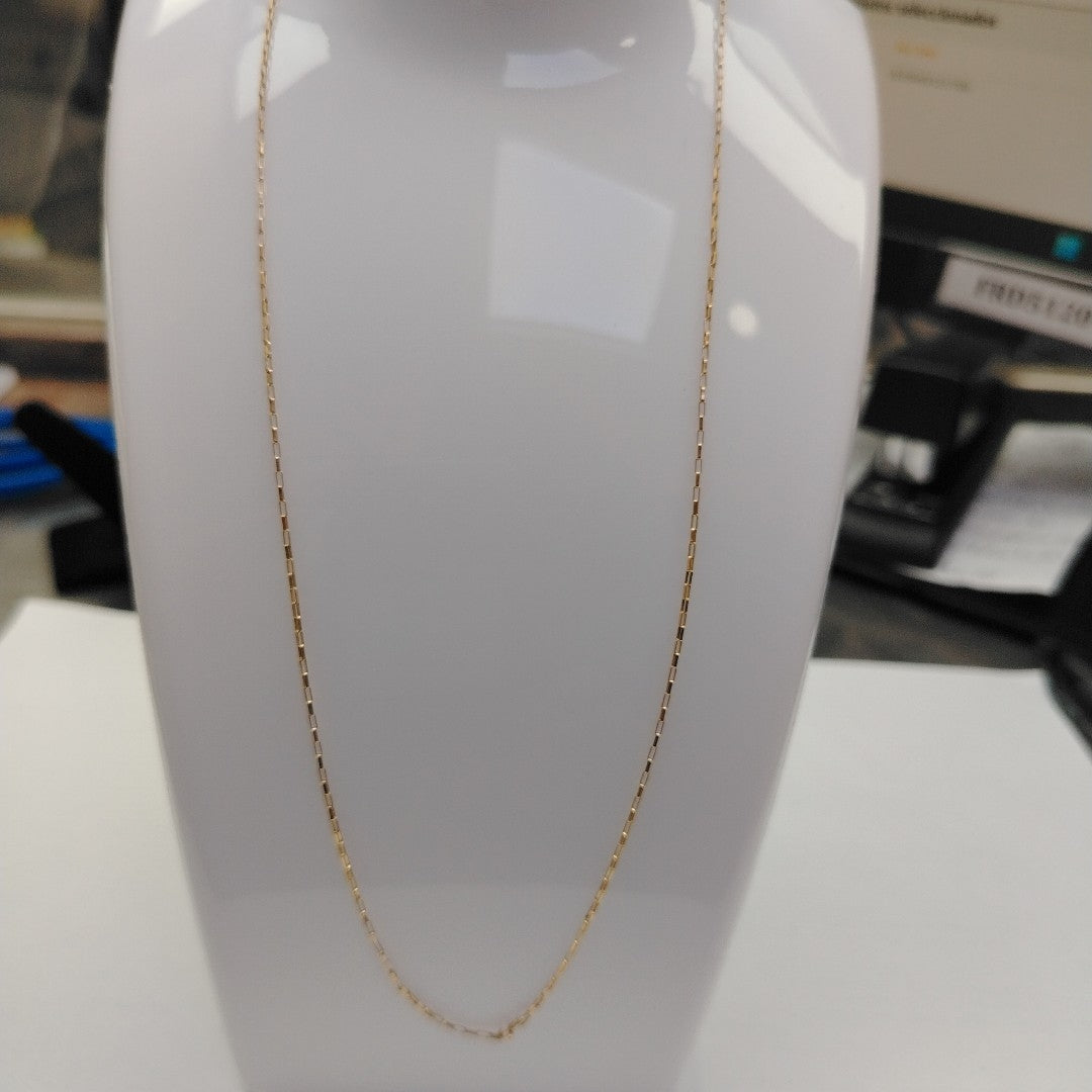 CADENA ORO 14 K 1.3 GRMS (SEMINUEVO)