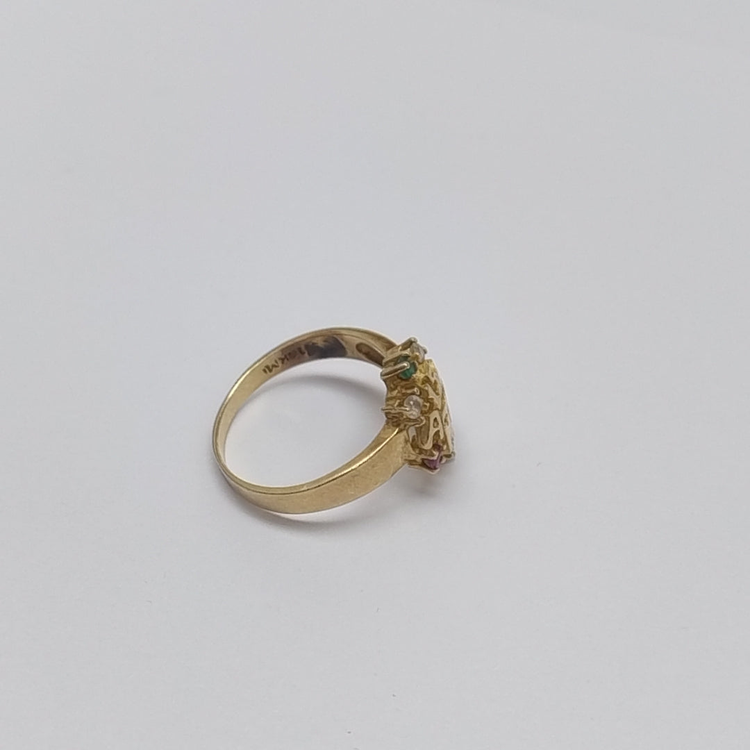 ANILLITO ORO 14 K 2.7 GRMS (SEMINUEVO)