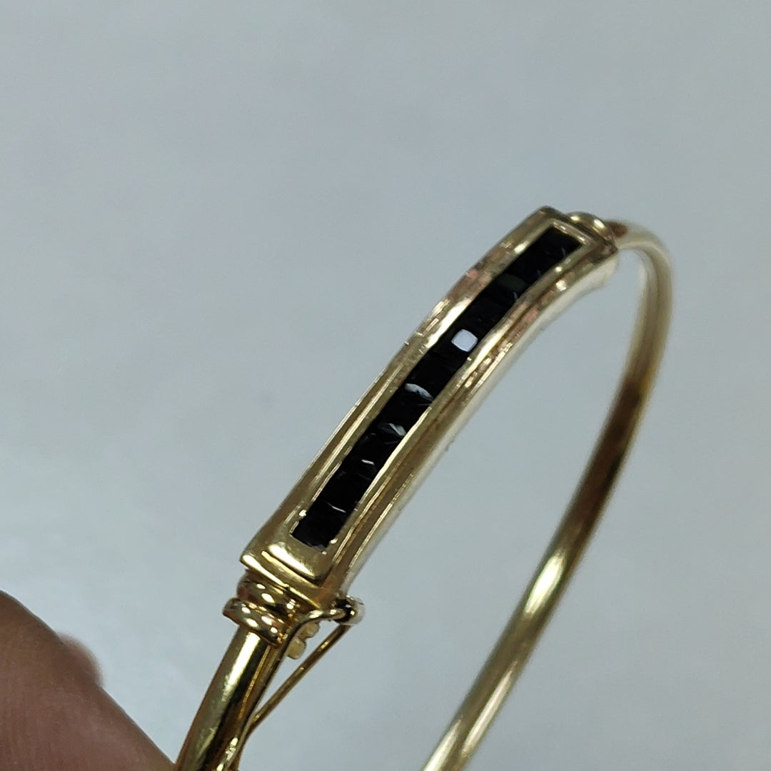 PULSERA RIGIDA ORO 14 K 7 GRMS (SEMINUEVO)
