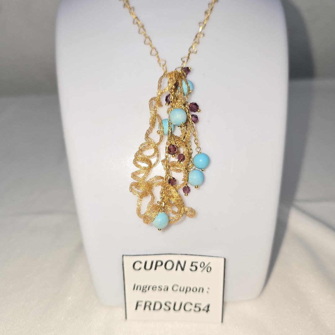 COLLAR ORO 14 K 9.1 GRMS (SEMINUEVO)