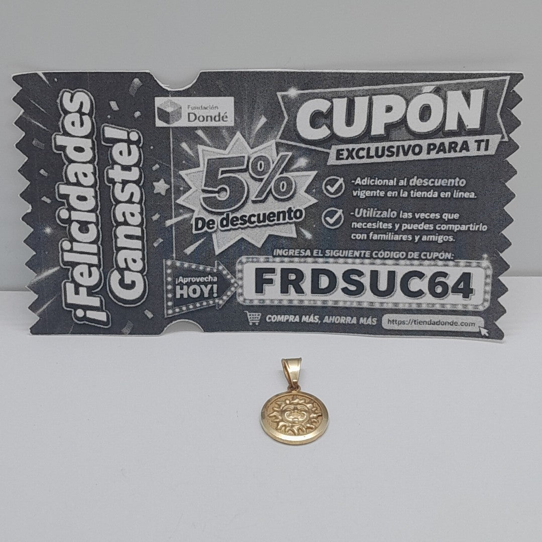 DIJE ORO 14 K 0,90 GRMS (SEMINUEVO)