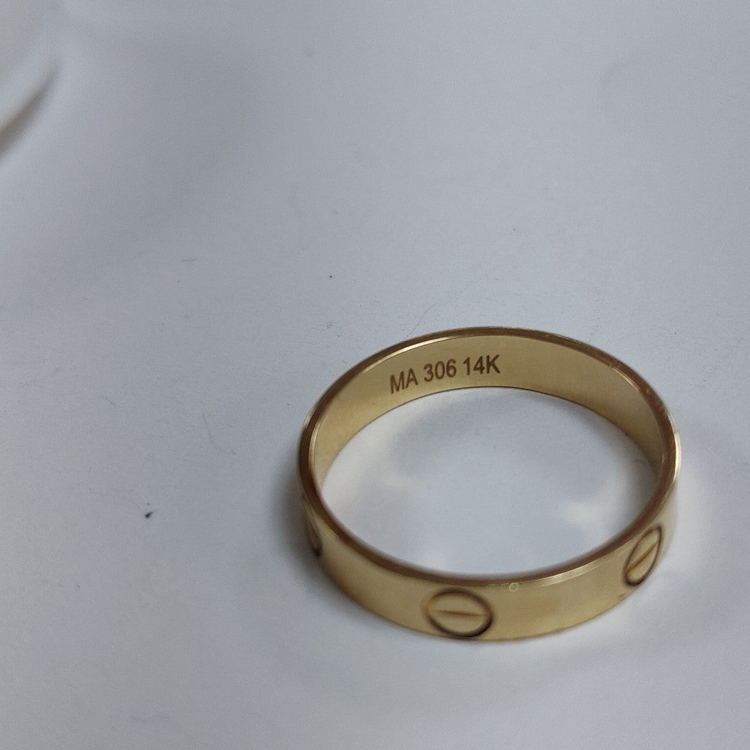 ANILLITO ORO 14 K 2.3 GRMS (SEMINUEVO)