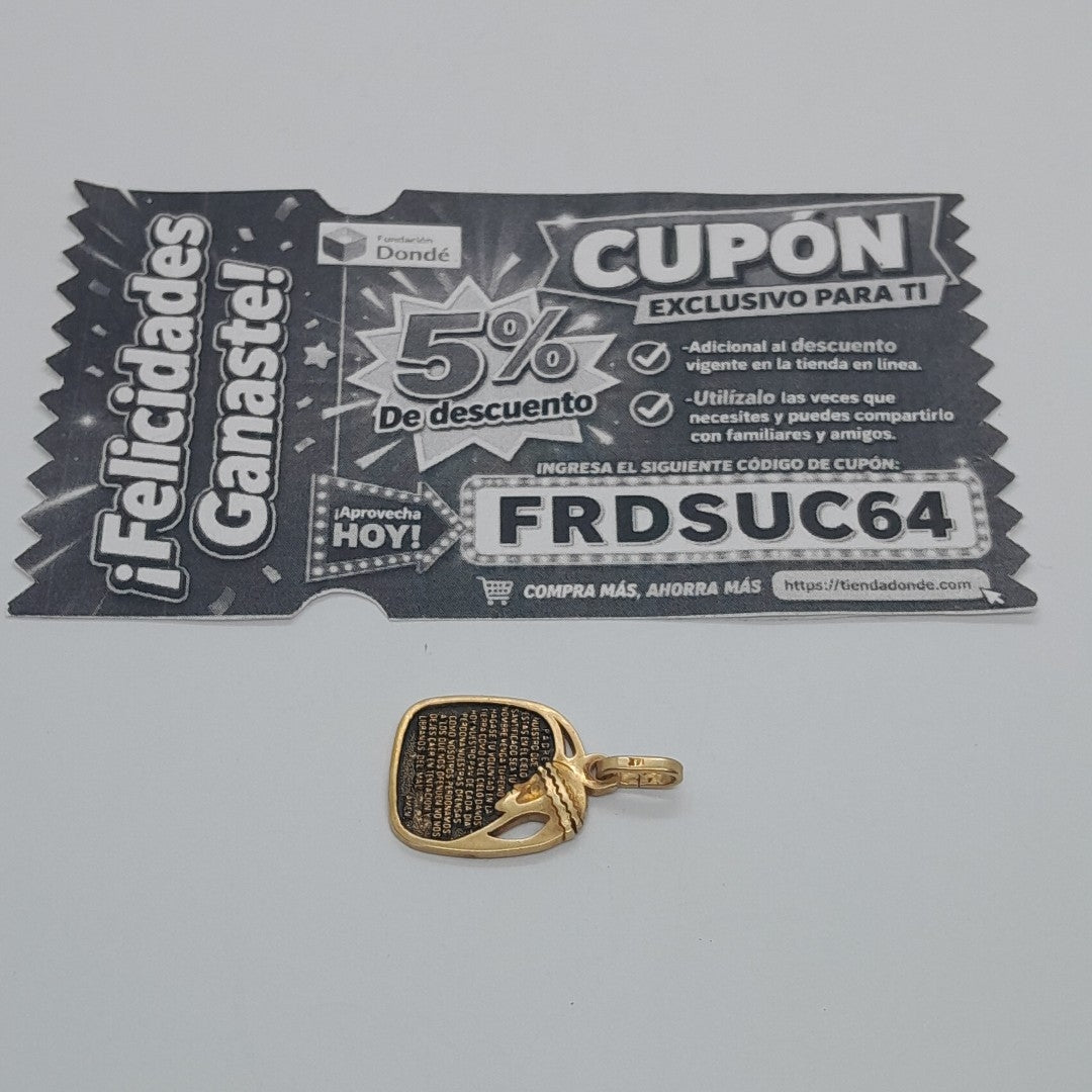 DIJE ORO 14 K 4,10 GRMS (SEMINUEVO)