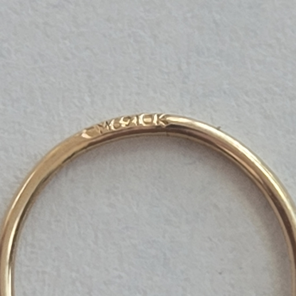 ARRACADAS PAR ORO 10 K 1,60 GRMS (SEMINUEVO)