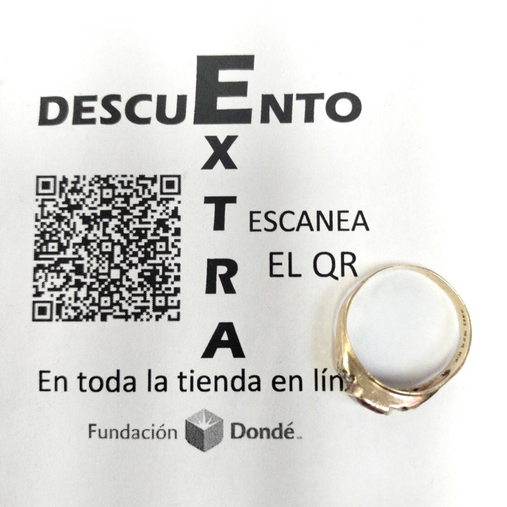 ANILLO ORO 10 K 2.5 GRMS (SEMINUEVO)