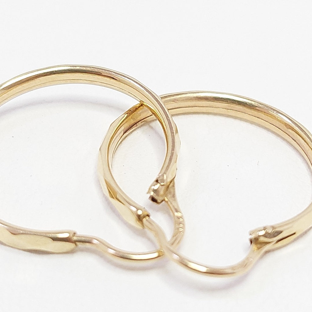 ARRACADAS PAR ORO 14 K 2.3 GRMS (SEMINUEVO)